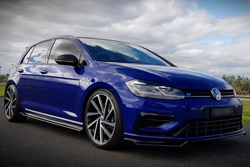 Customer Car Feature: 2018 Golf R MK 7.5 with Full Maxton Lip Kit - AusBody Works