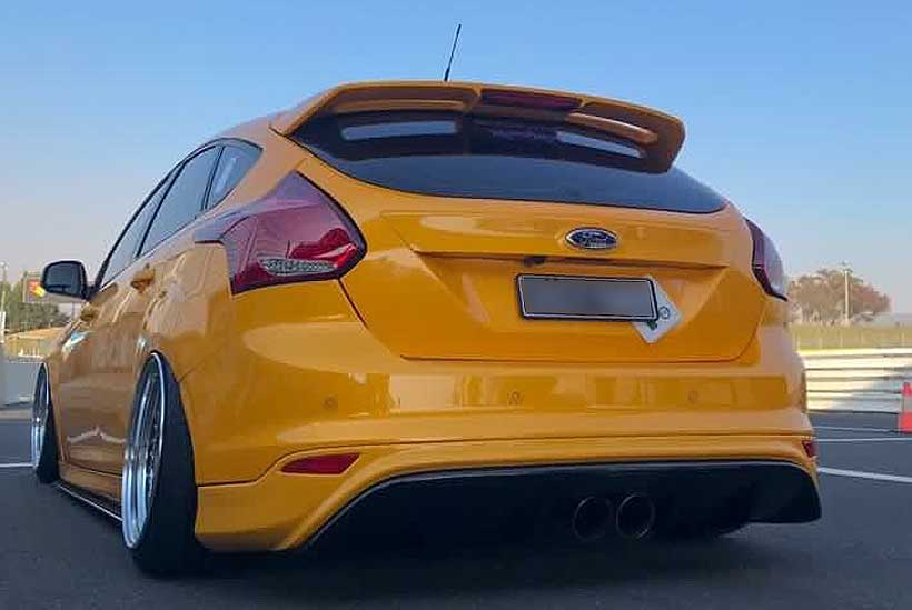 Customer Car Feature: Ford Focus ST With Maxton Side & Rear Diffuser - AusBody Works