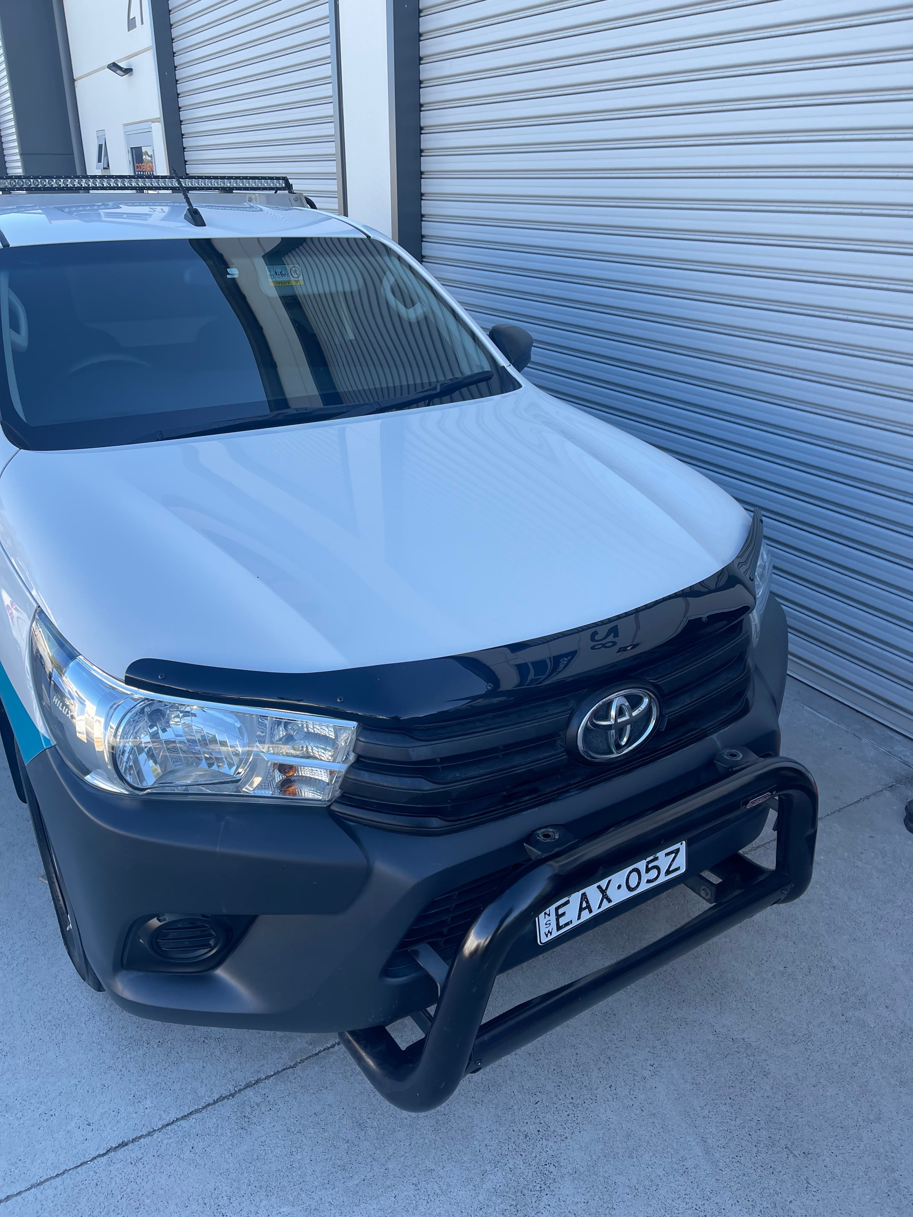 2015–2019 Toyota Hilux Revo (OEM Style) Bonnet Shield / Bonnet Protector