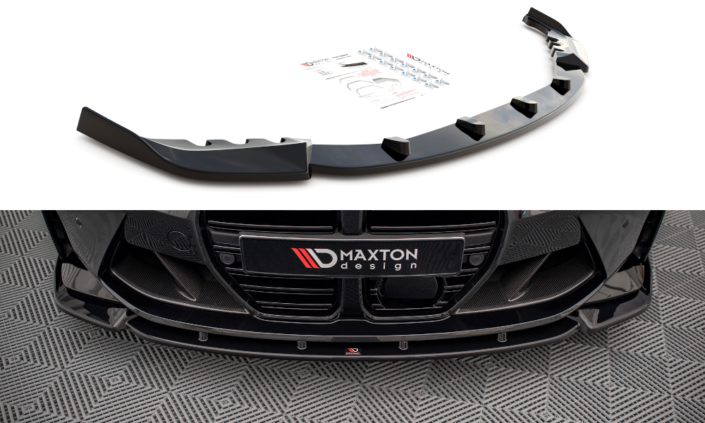 Maxton Design Front Splitter V.3 BMW M4 G82 / M3 G80