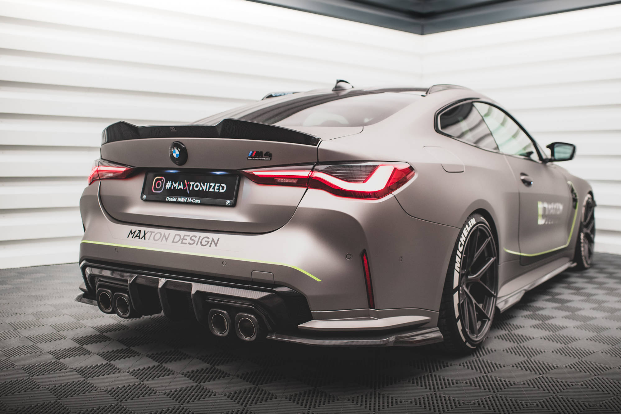 Maxton Carbon Fiber Boot Lip Spoiler BMW M4 G82 / M440i G22 / 4 M-pack G22