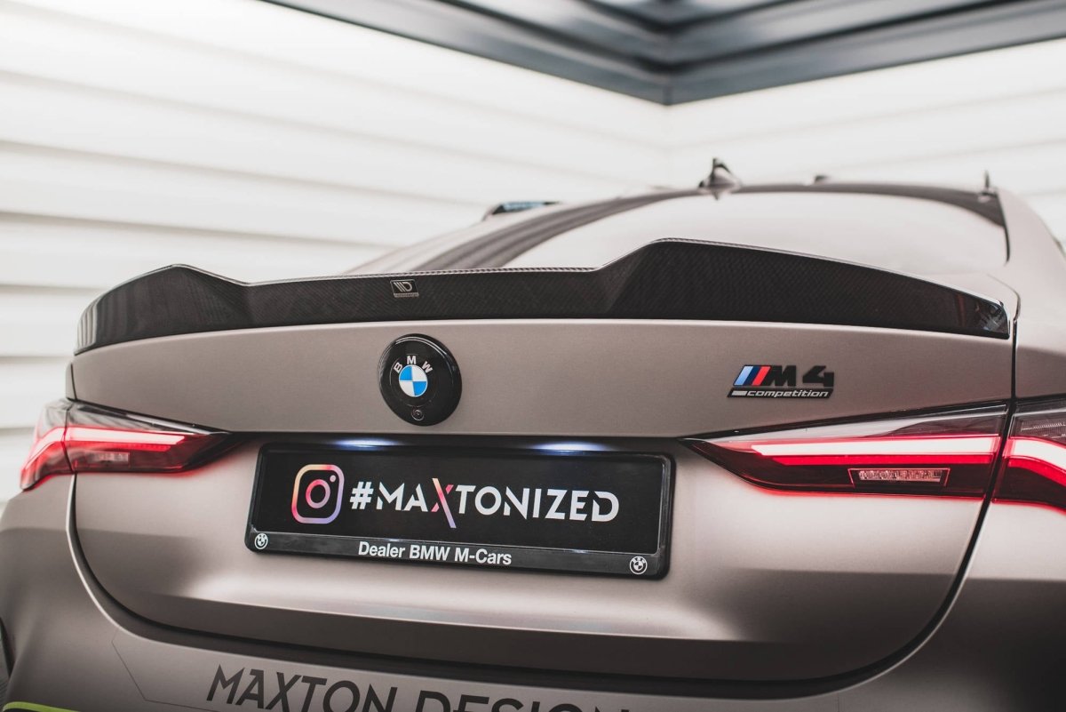 Maxton Carbon Fiber Boot Lip Spoiler BMW M4 G82 / M440i G22 / 4 M-pack G22