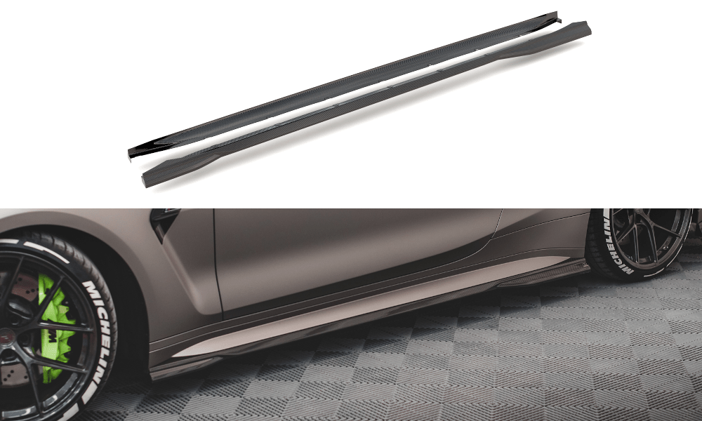 Maxton Carbon Fiber Side Skirts BMW M4 G82