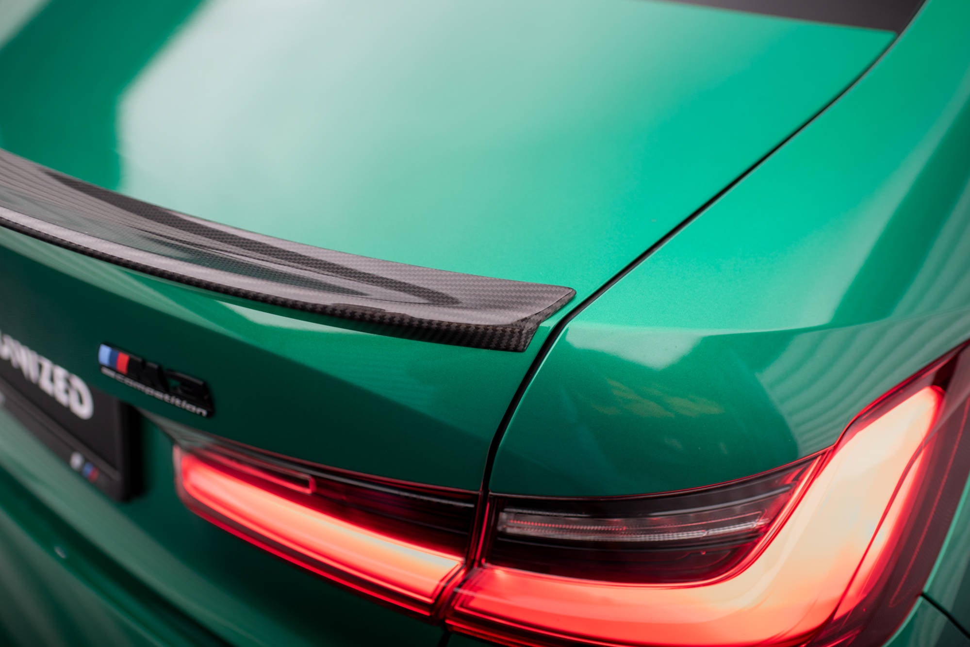 Maxton Carbon Fiber Boot Lip Spoiler BMW M3 G80 / M340i G20 / 3 M-pack / 3 Series G20