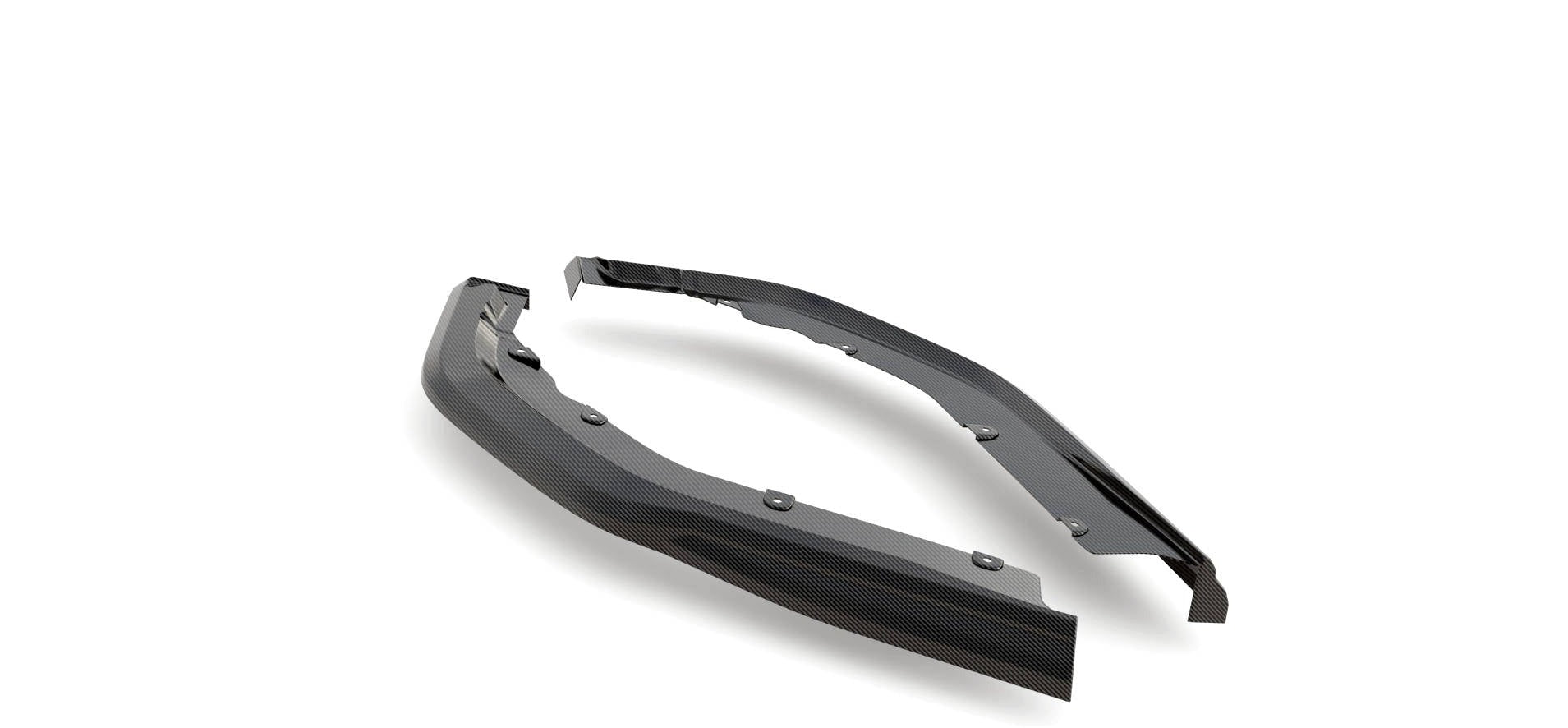 Maxton Carbon Fiber Rear Side Splitters BMW M3 G80 G81