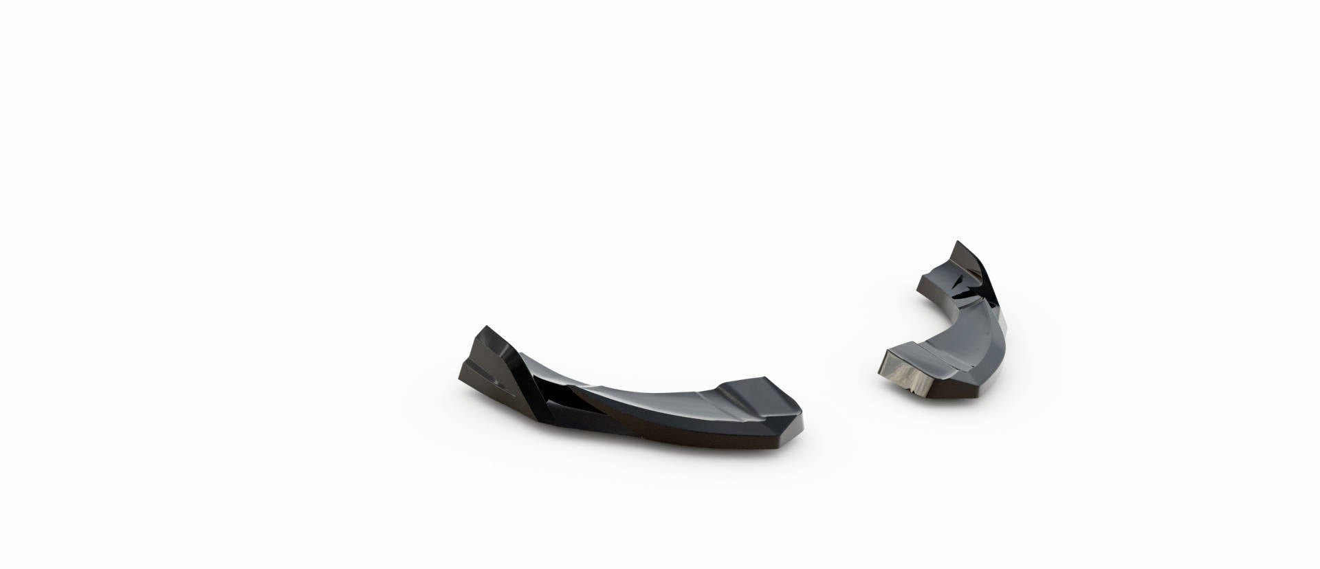 Maxton Design Rear Side Splitters V.2 Hyundai Kona Mk1