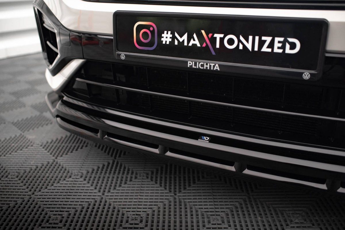 Maxton Design Front Splitter V.1 Volkswagen T-Roc R / R-Line Mk1 Facelift