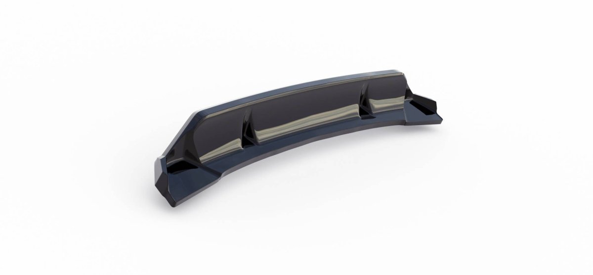Maxton Design Rear Splitter (with vertical bars) BMW X3 M-Pack G01 Facelift