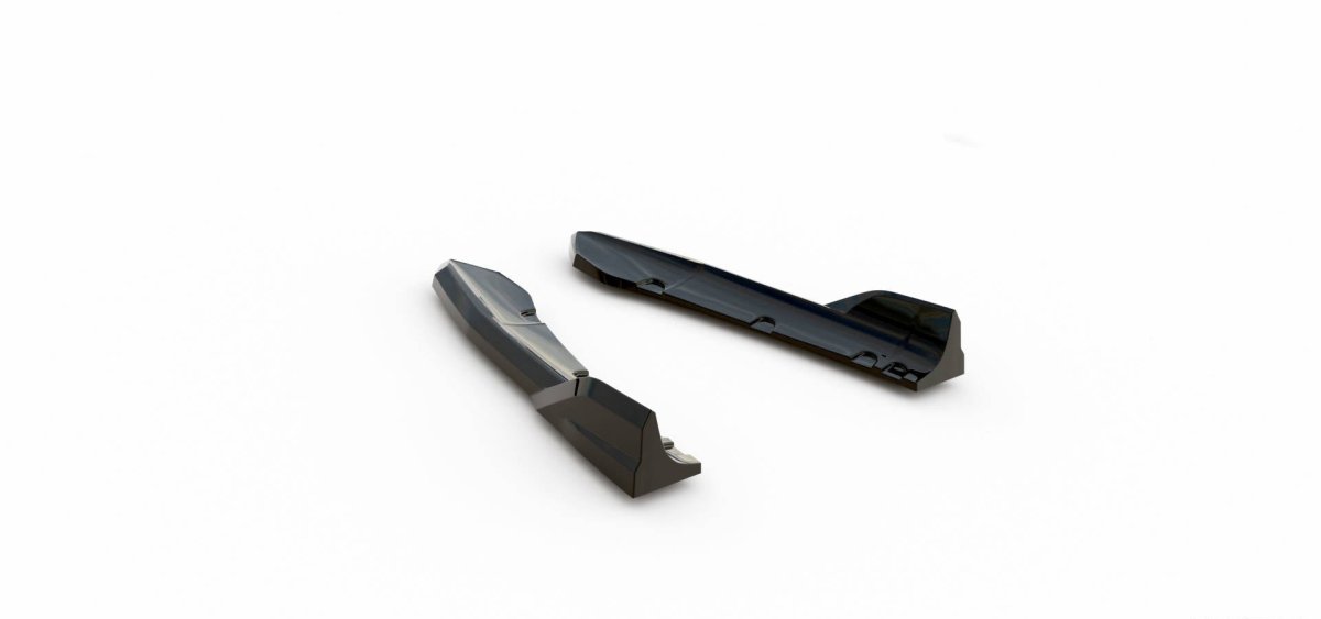Maxton Design Rear Side Splitters BMW X3 M-Pack G01 Facelift