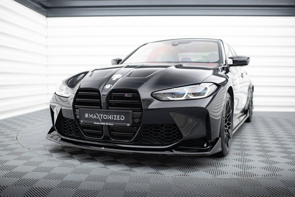 Maxton Design Front Splitter V.4 CSL Look BMW M4 G82 / M3 G80