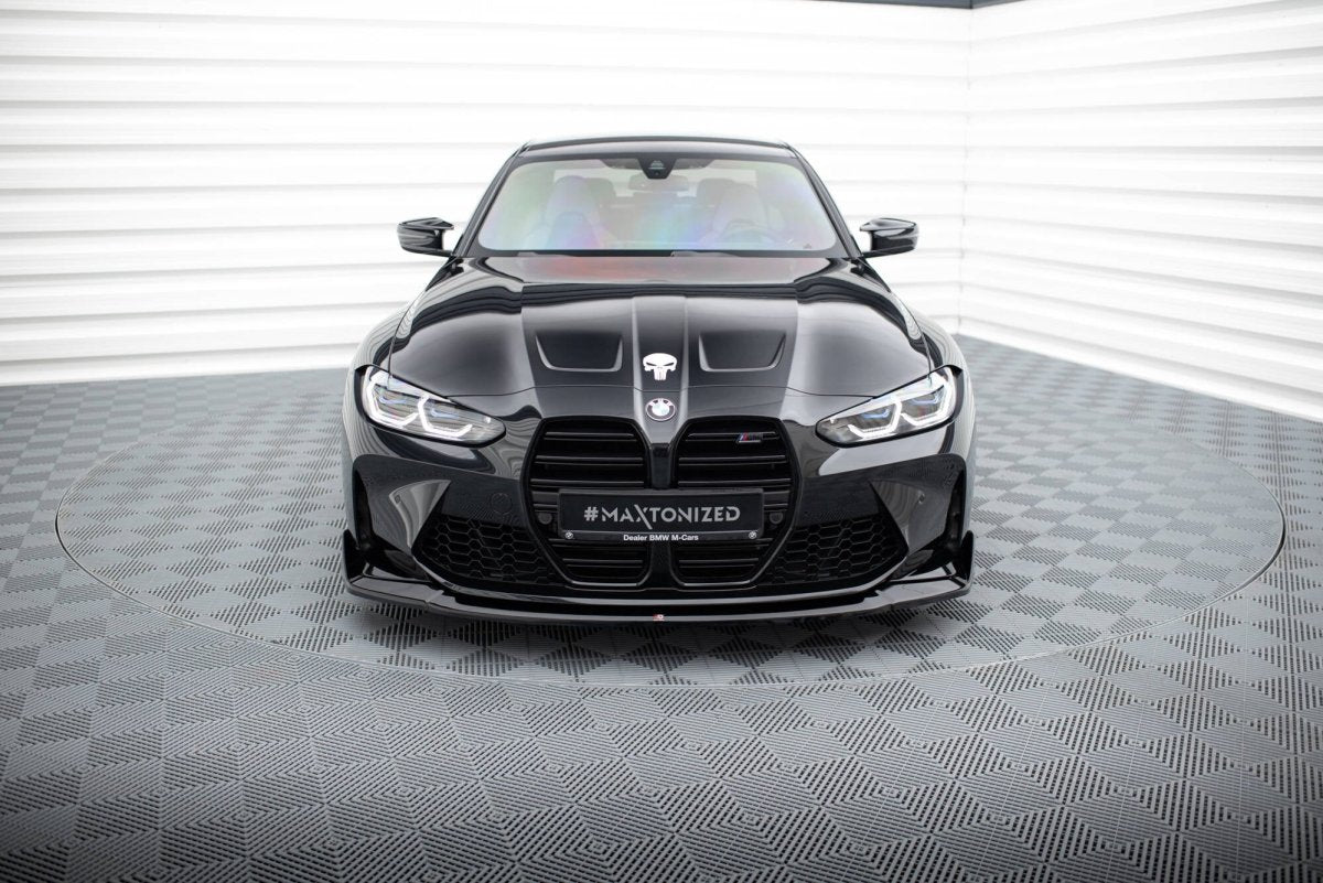 Maxton Design Front Splitter V.4 CSL Look BMW M4 G82 / M3 G80