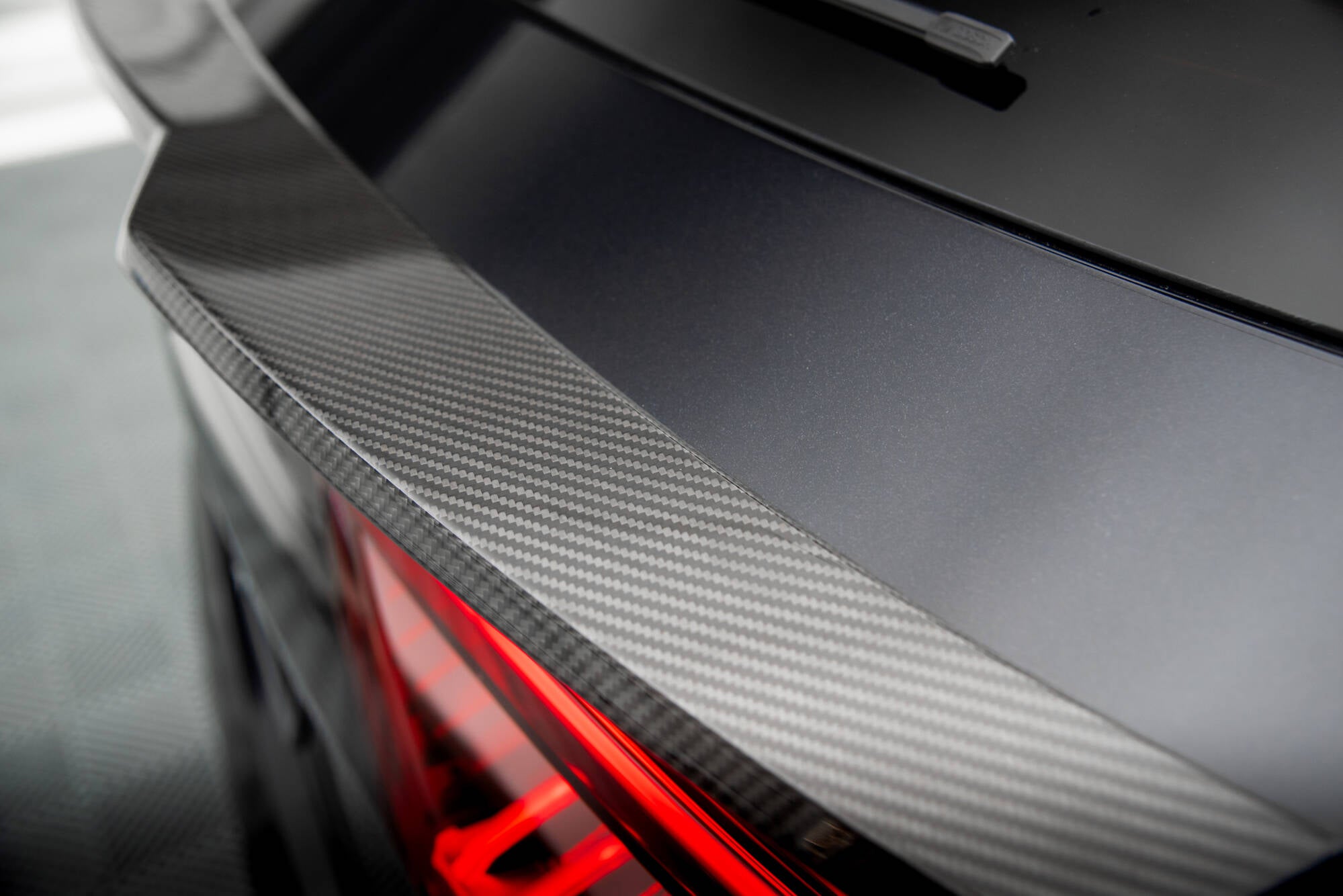 Maxton Carbon Fiber Boot Spoiler (Lower) Audi RSQ8 / SQ8 / Q8 S-line