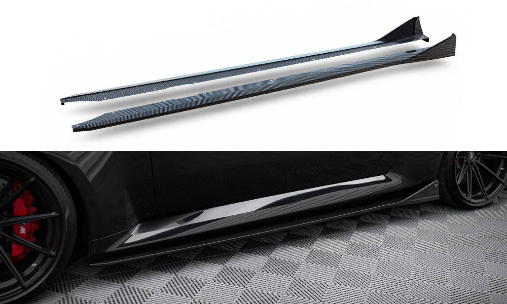 Maxton Carbon Fiber Side Skirts BMW M2 G87