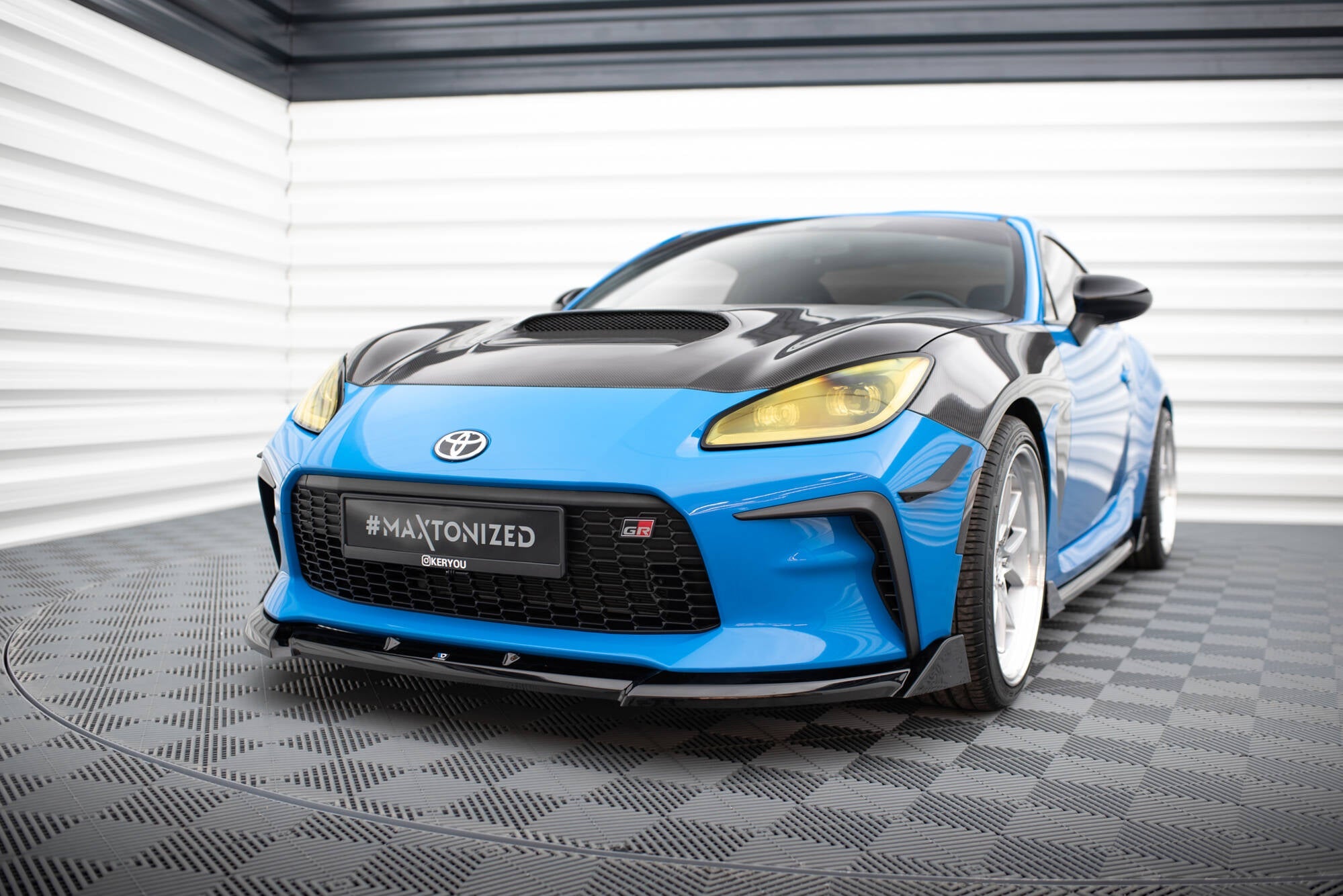 Maxton Design Front Splitter V.3 Toyota GR86 Mk1