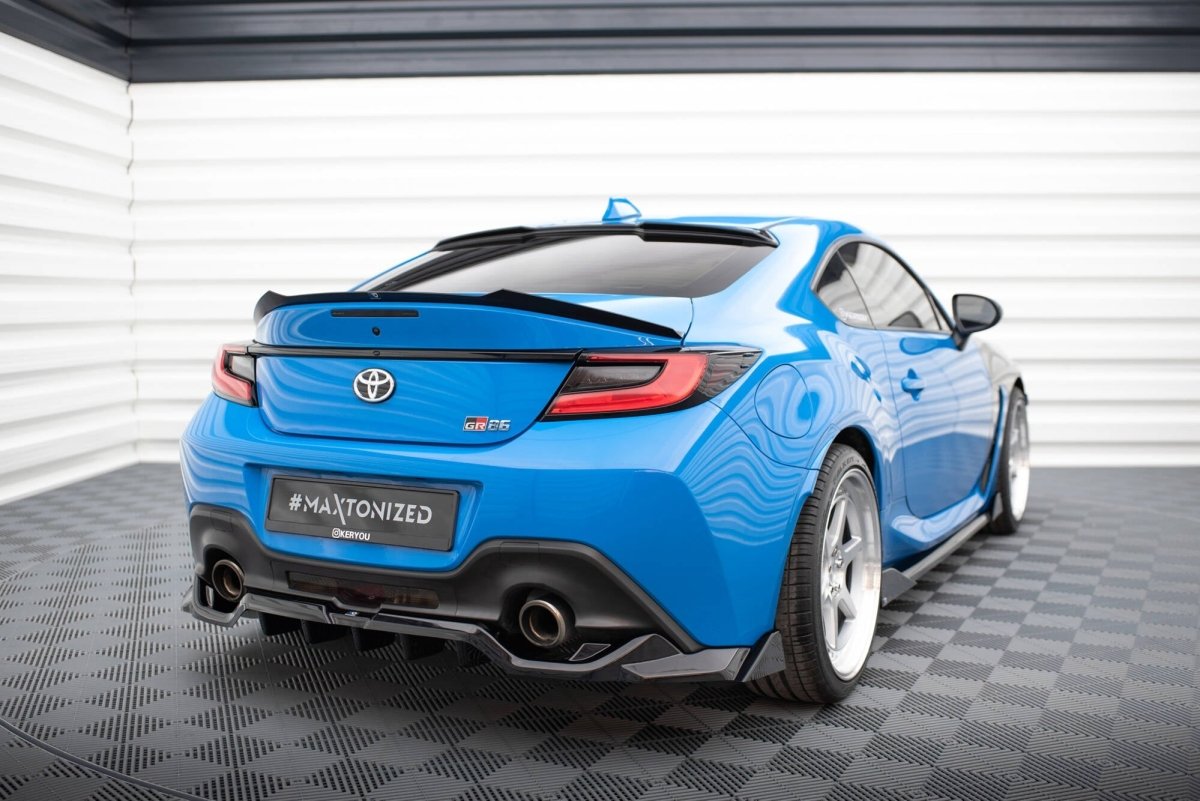 Maxton Design Rear Splitter (with vertical bars) V.3 Toyota GR86 Mk1 / Subaru BRZ ZD8