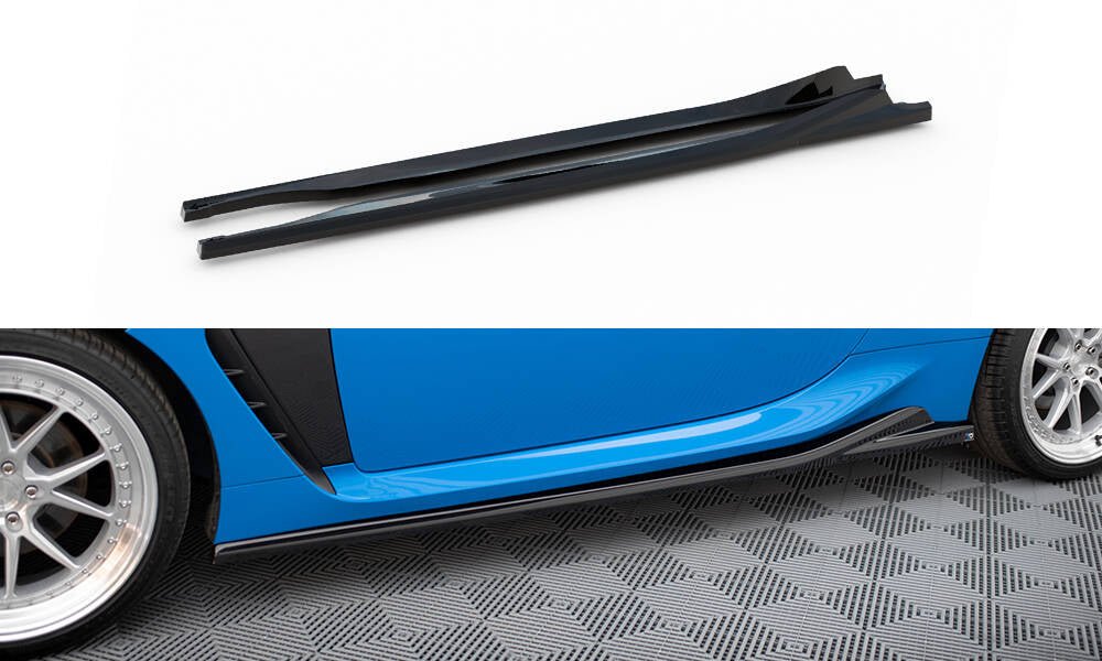 Maxton Design Side Skirts Diffusers V.1 Toyota GR86 Mk1 / Subaru BRZ ZD8