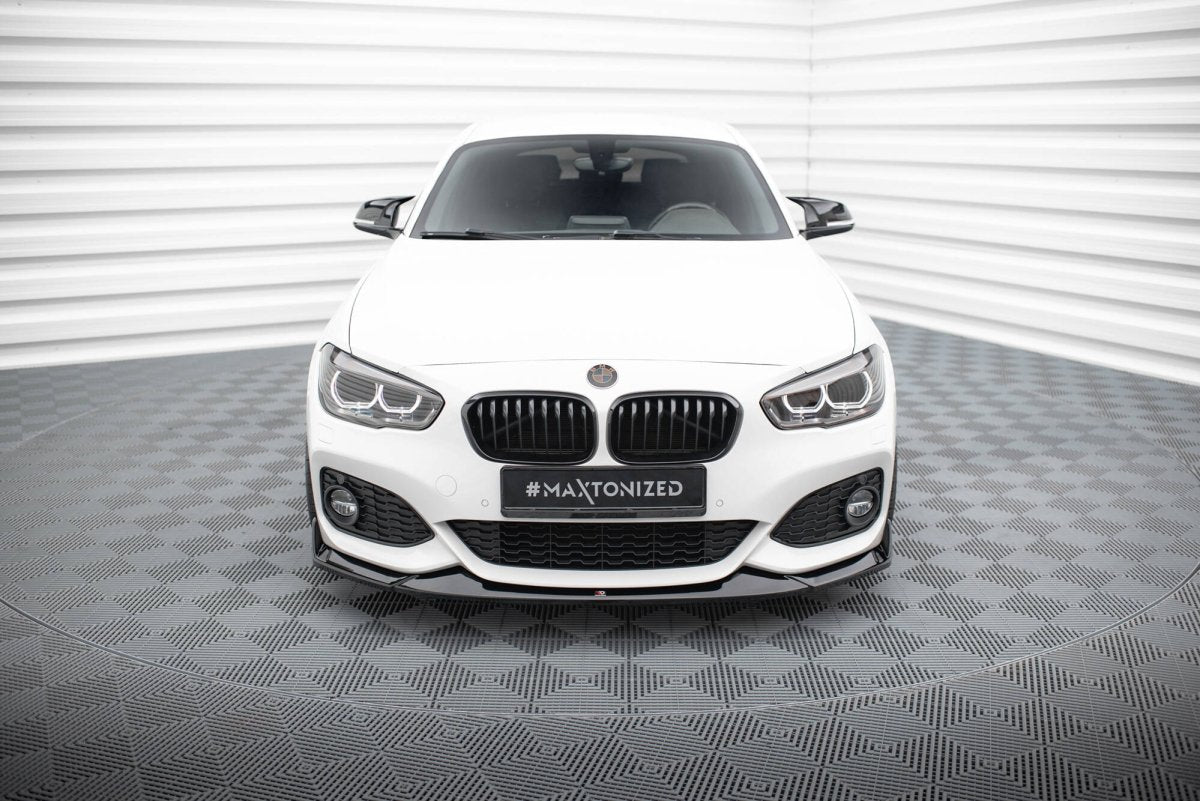 Maxton Design Front Splitter V.4 CSL Look BMW 1 M-Pack / M140i F20 Facelift