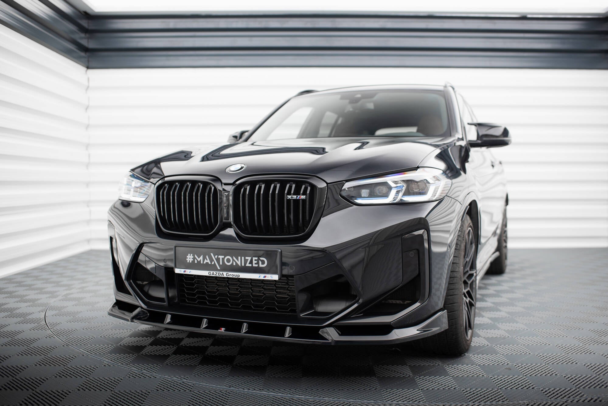Maxton Design Front Splitter V.1 BMW X3 M F97 Facelift