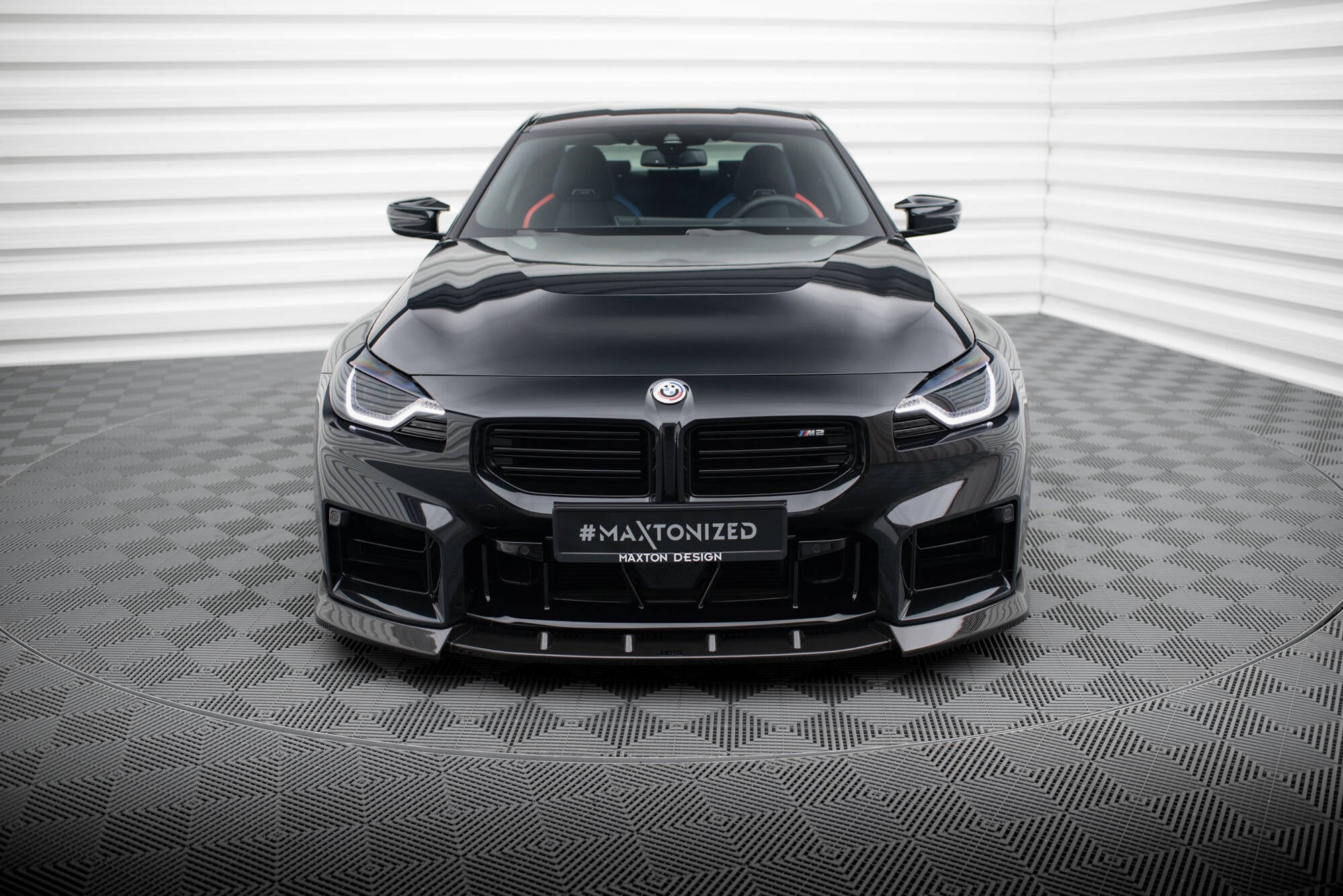 Maxton Carbon Fiber Front Splitter V2 BMW M2 G87