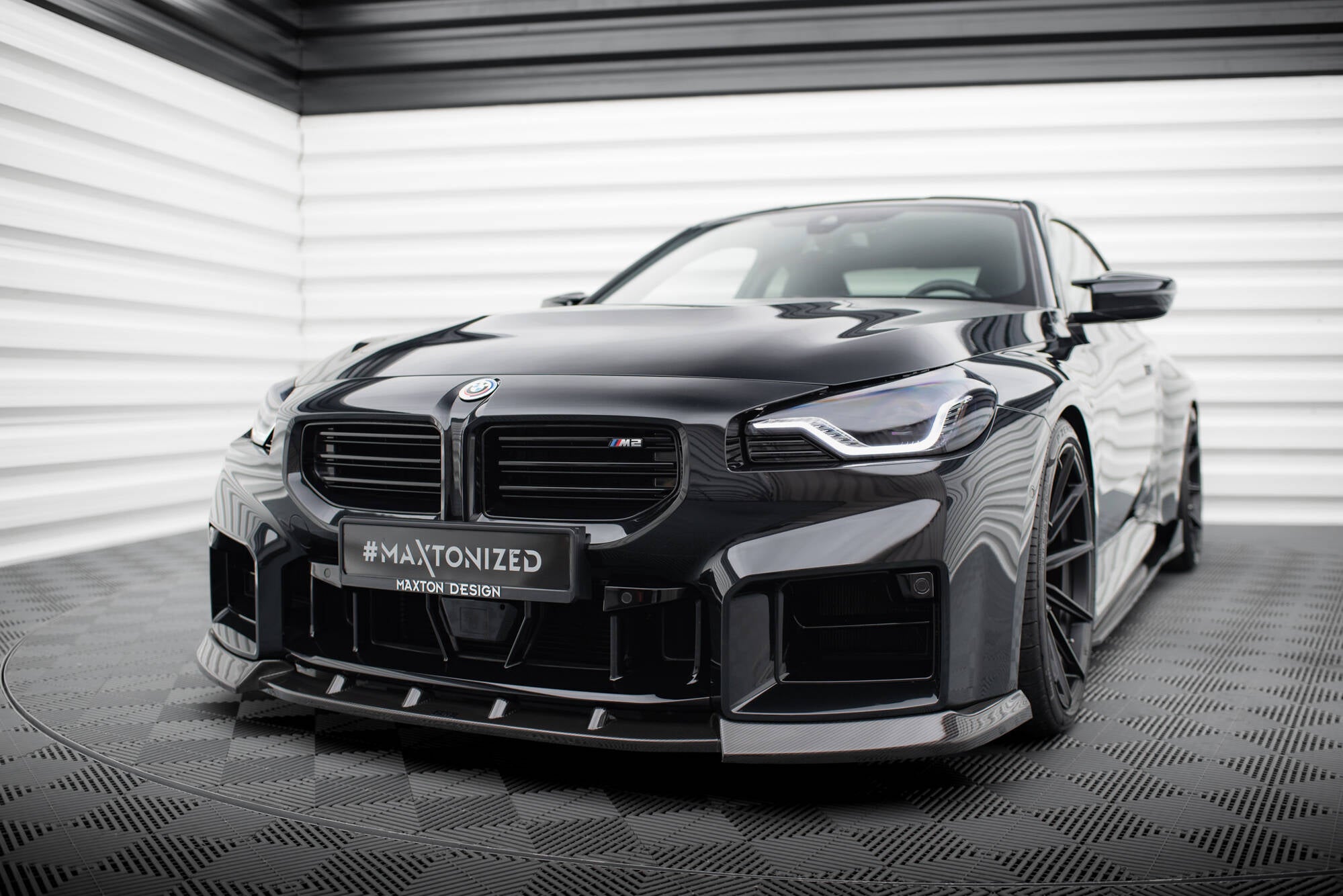 Maxton Carbon Fiber Front Splitter V2 BMW M2 G87