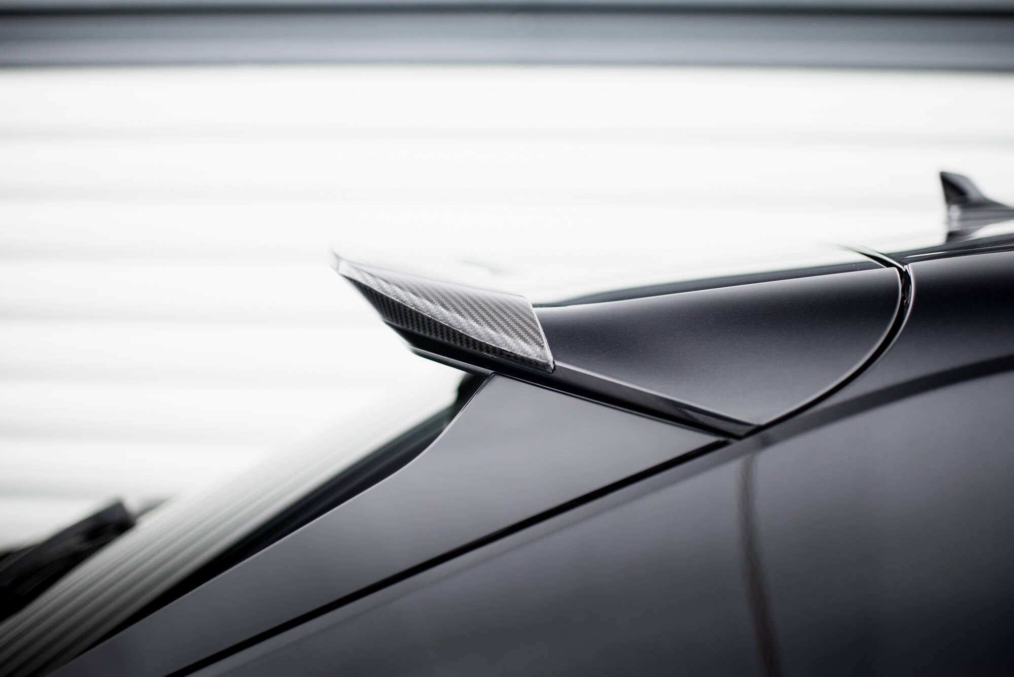 Maxton Carbon Fiber Boot Spoiler (Upper) Audi RSQ8