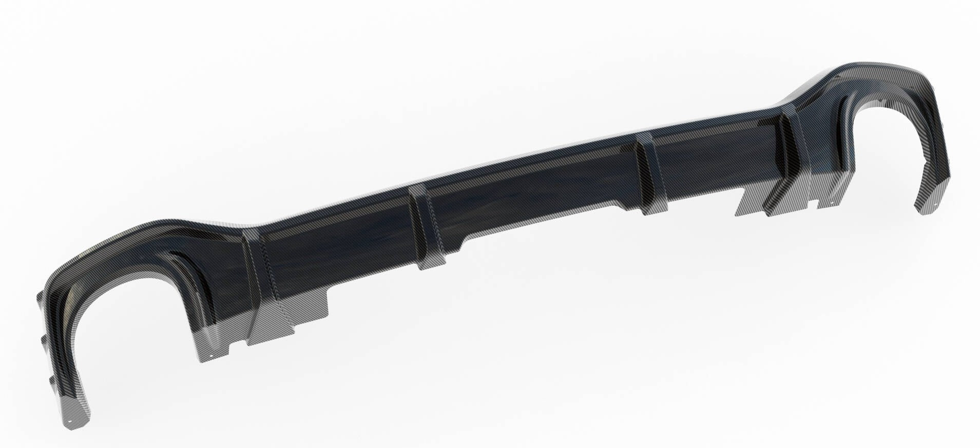 Maxton Carbon Fiber Rear Diffuser Audi RSQ8