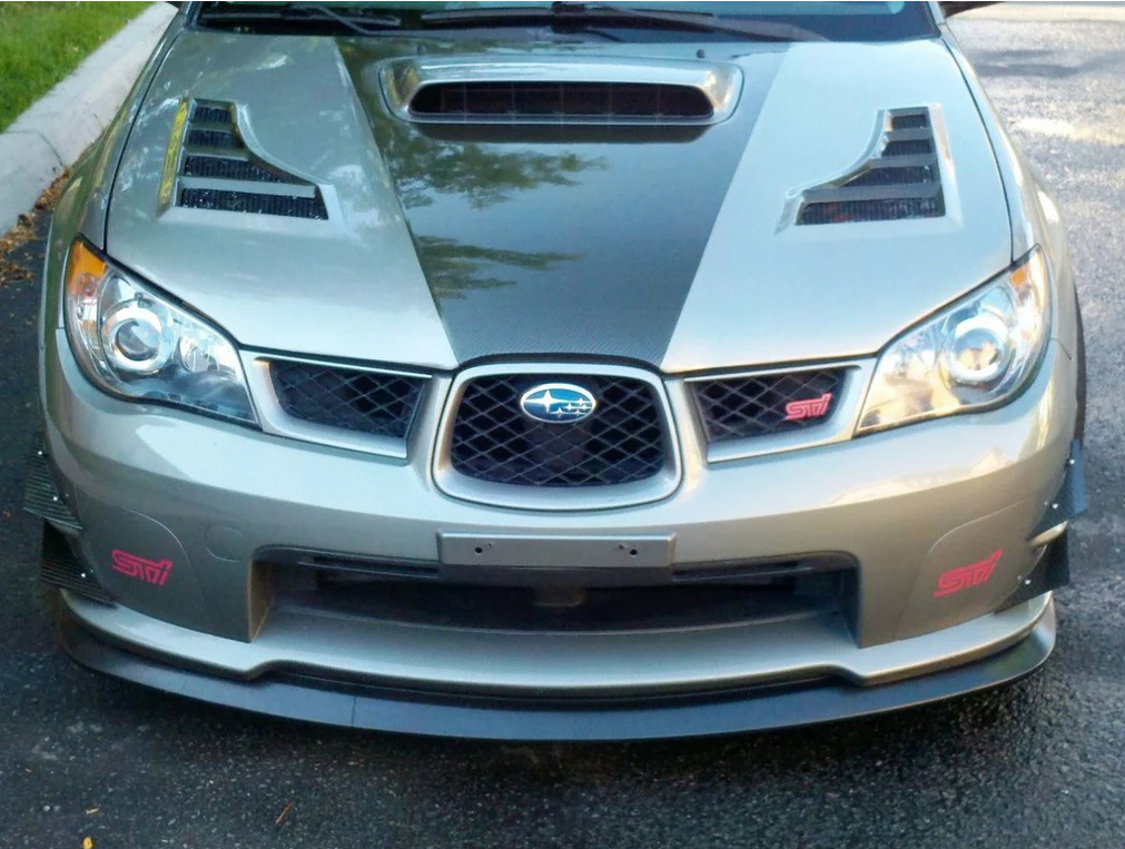 2006-2007 Hawkeye Subaru WRX STI GD Front Lip PP