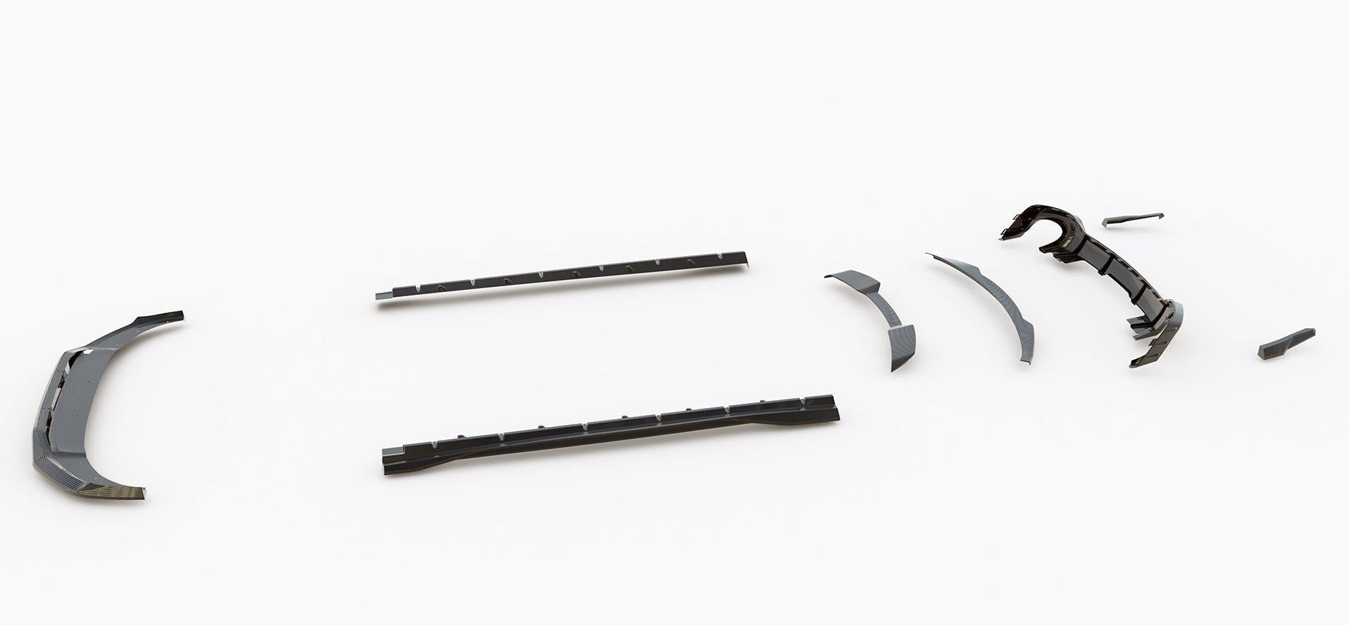 Maxton Carbon Full Set of Splitters Audi RSQ8