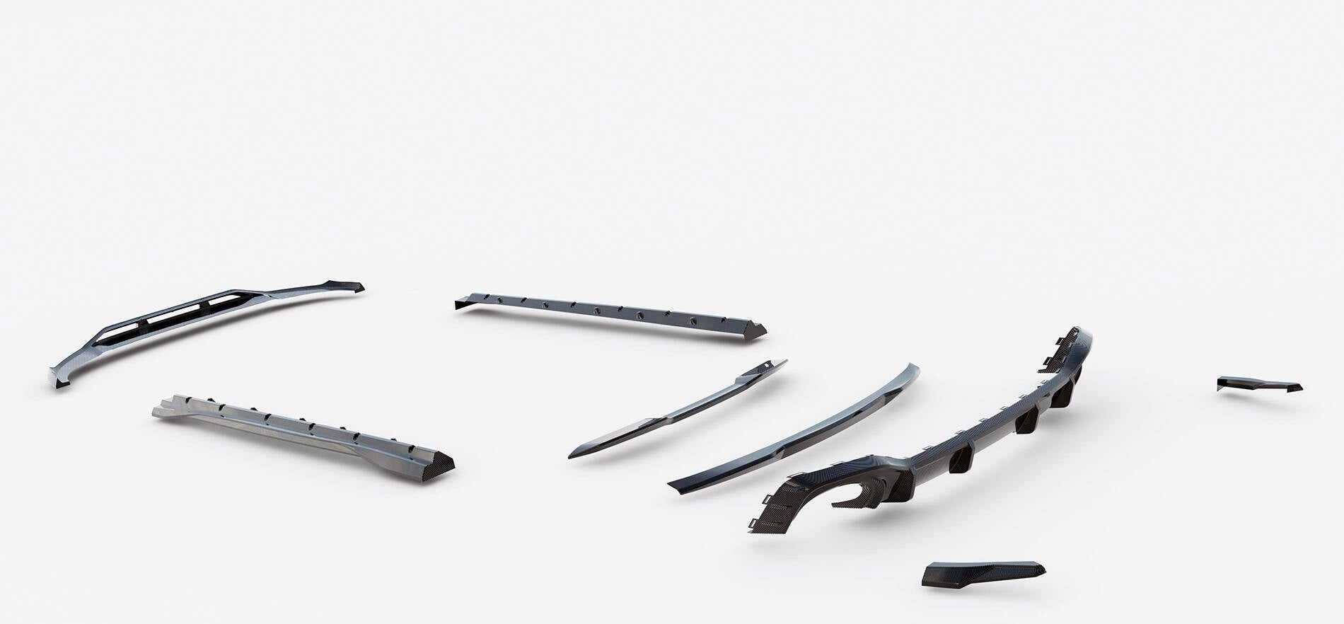 Maxton Carbon Full Set of Splitters Audi RSQ8