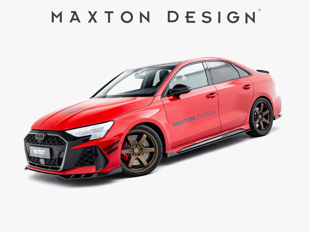 Maxton Design Set of Prepreg Carbon Splitters Audi RS3 Sedan 8Y Facelift