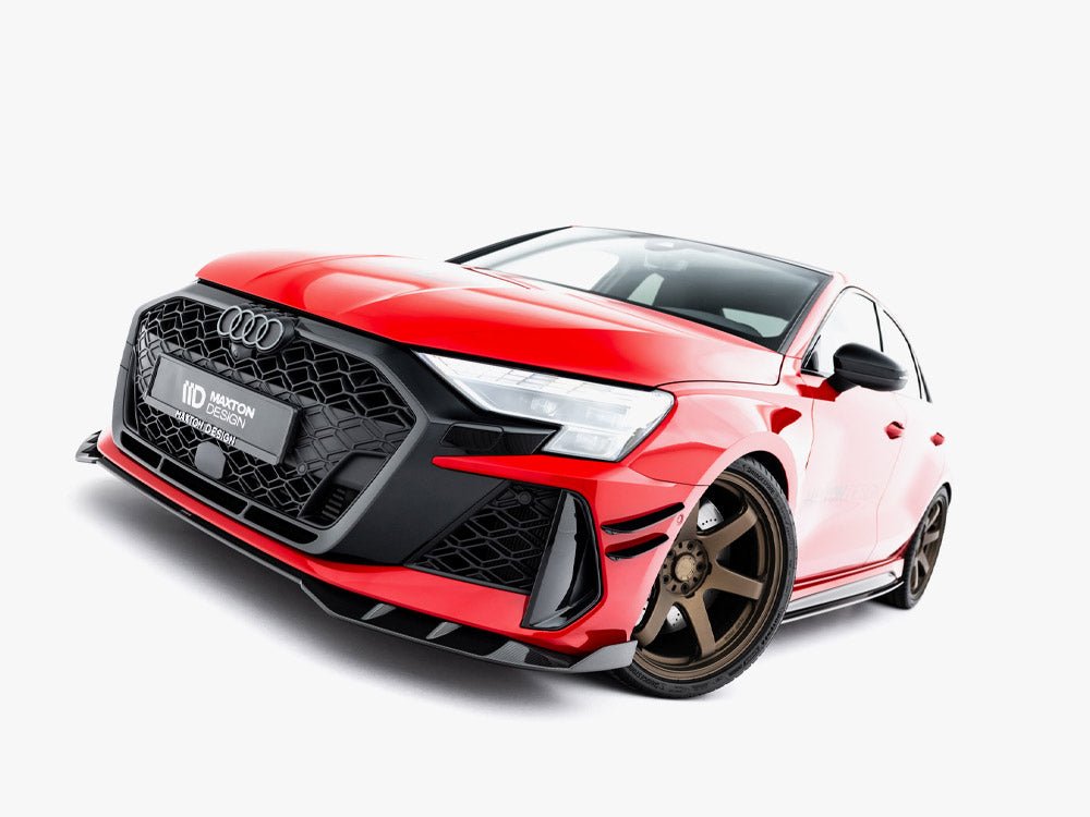 Maxton Design Set of Prepreg Carbon Splitters Audi RS3 Sedan 8Y Facelift