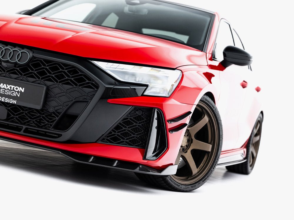 Maxton Design Set of Prepreg Carbon Splitters Audi RS3 Sedan 8Y Facelift