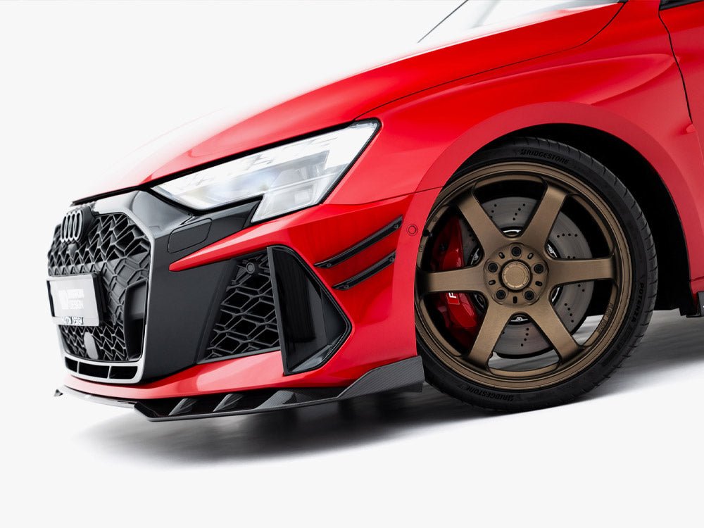 Maxton Design Set of Prepreg Carbon Splitters Audi RS3 Sedan 8Y Facelift