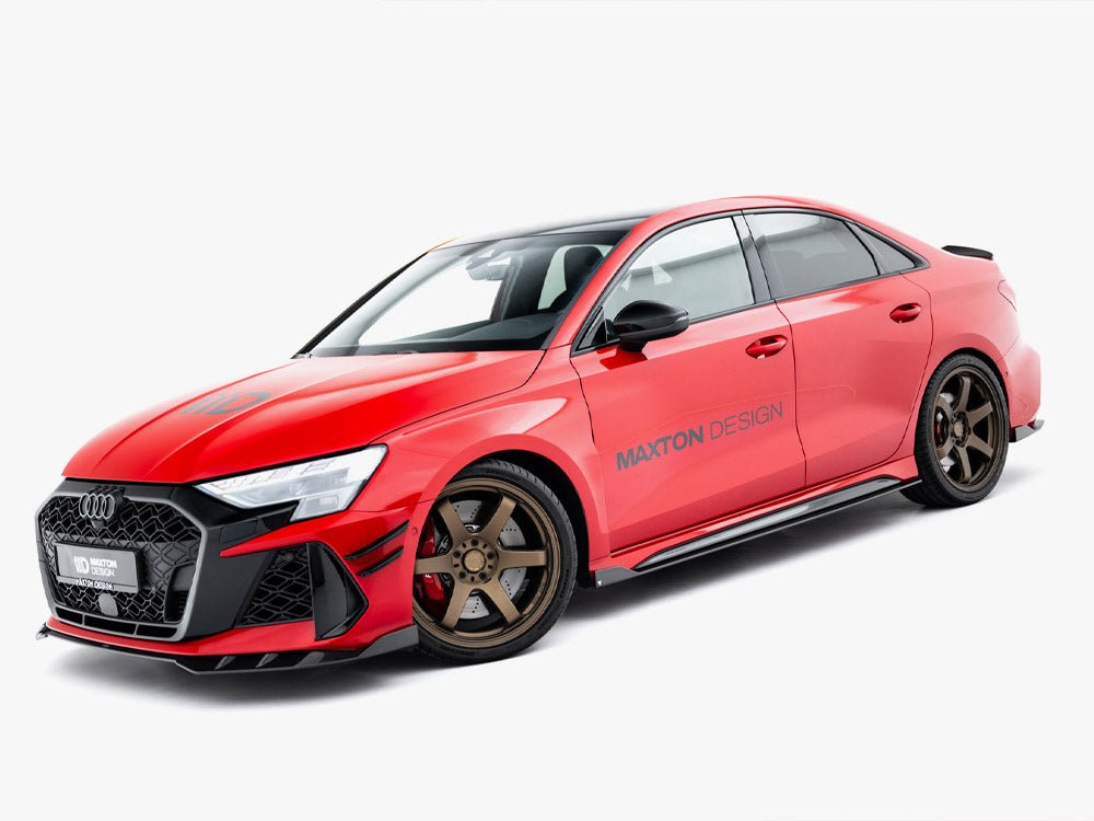 Maxton Design Set of Prepreg Carbon Splitters Audi RS3 Sedan 8Y Facelift