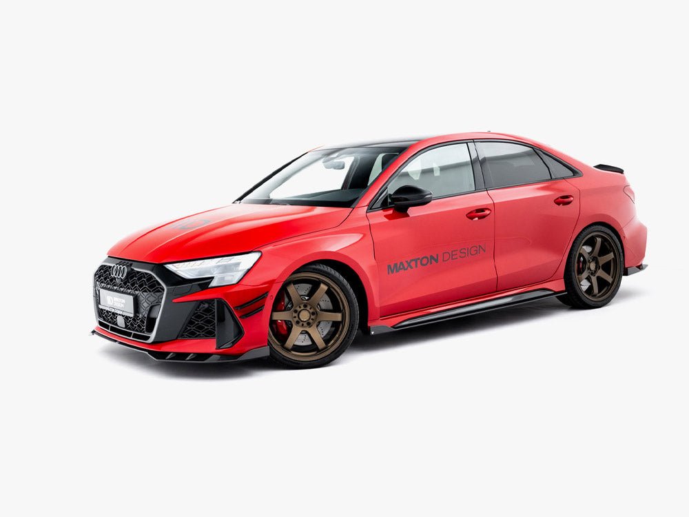 Maxton Design Set of Prepreg Carbon Splitters Audi RS3 Sedan 8Y Facelift