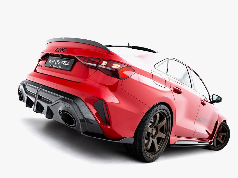 Maxton Design Set of Prepreg Carbon Splitters Audi RS3 Sedan 8Y Facelift