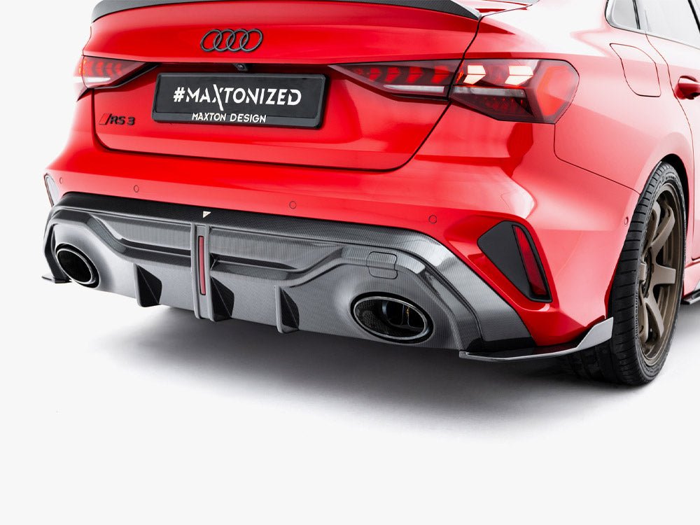 Maxton Design Set of Prepreg Carbon Splitters Audi RS3 Sedan 8Y Facelift