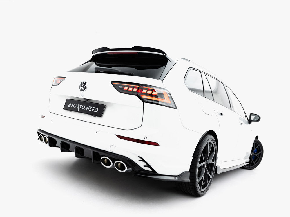 Maxton Design Rear Side Splitters V.2 Volkswagen Golf R Wagon Mk8 / Mk8 Facelift