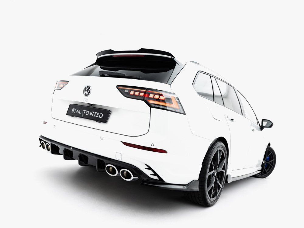 Maxton Design Rear Side Splitters V.2 Volkswagen Golf R Wagon Mk8 / Mk8 Facelift