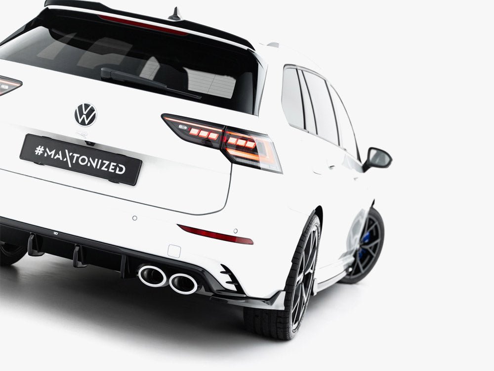 Maxton Design Rear Side Splitters V.2 Volkswagen Golf R Wagon Mk8 / Mk8 Facelift