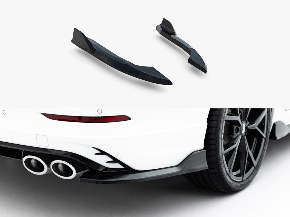 Maxton Design Rear Side Splitters V.1 Volkswagen Golf R Wagon Mk8 / Mk8.5 Facelift