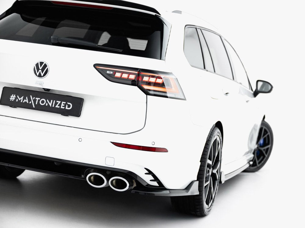 Maxton Design Rear Side Splitters V.1 Volkswagen Golf R Wagon Mk8 / Mk8.5 Facelift