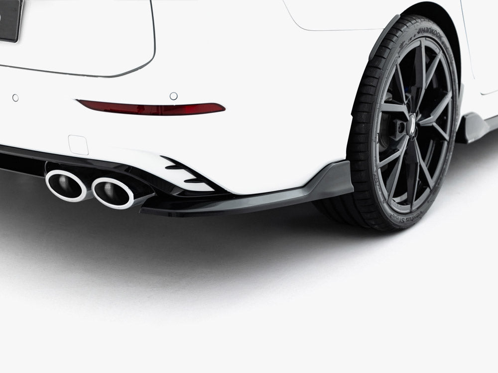 Maxton Design Rear Side Splitters V.1 Volkswagen Golf R Wagon Mk8 / Mk8.5 Facelift