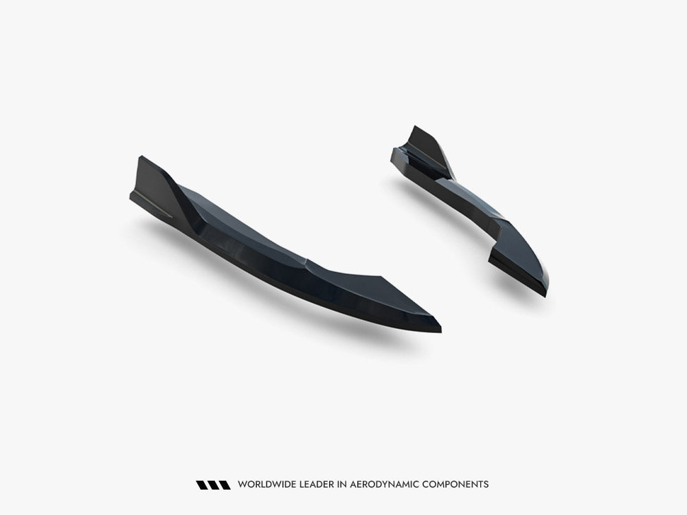 Maxton Design Rear Side Splitters V.1 Volkswagen Golf R Wagon Mk8 / Mk8.5 Facelift