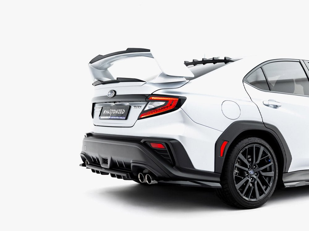 Maxton Design Rear Splitter (with vertical bars) Subaru WRX VB