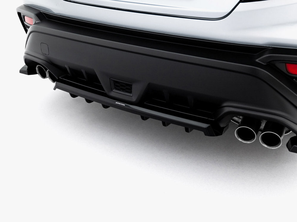 Maxton Design Rear Splitter (with vertical bars) Subaru WRX STI Mk2