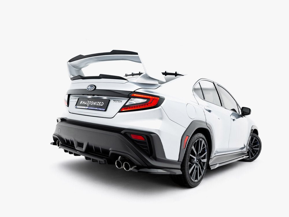Maxton Design Bottom Spoiler Cap Subaru WRX VB