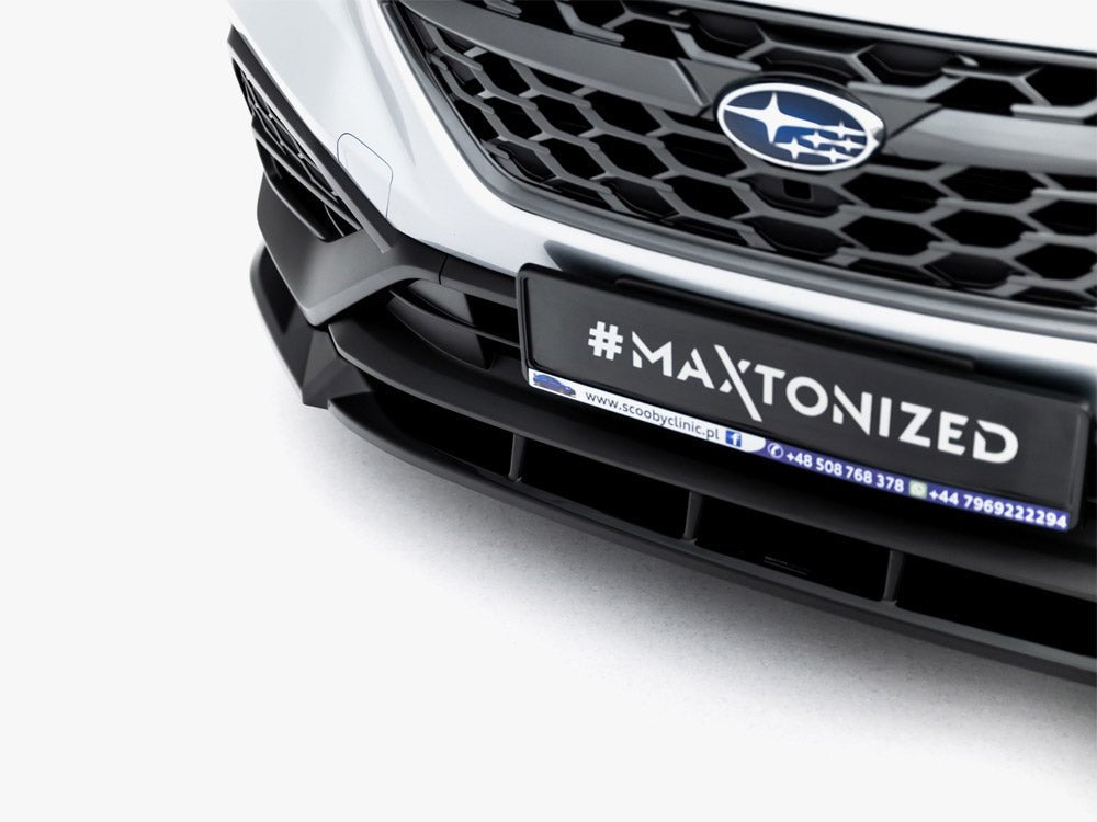 Maxton Design Front Splitter V.1 Subaru WRX STI Mk2
