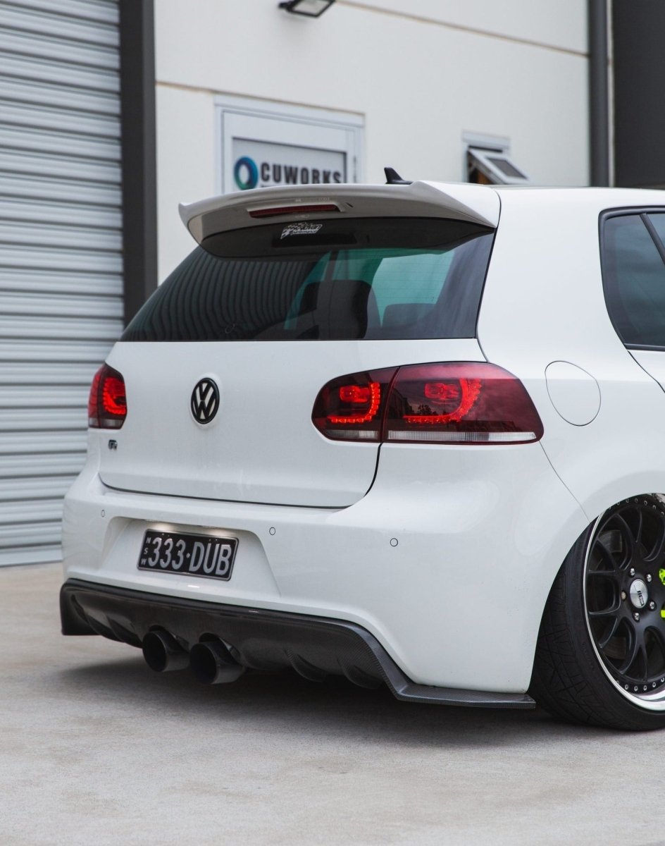 OSIR Style ABS Rear Spoiler Boot Lip for Volkswagen Golf MK6 GTI & R (Gloss Black)