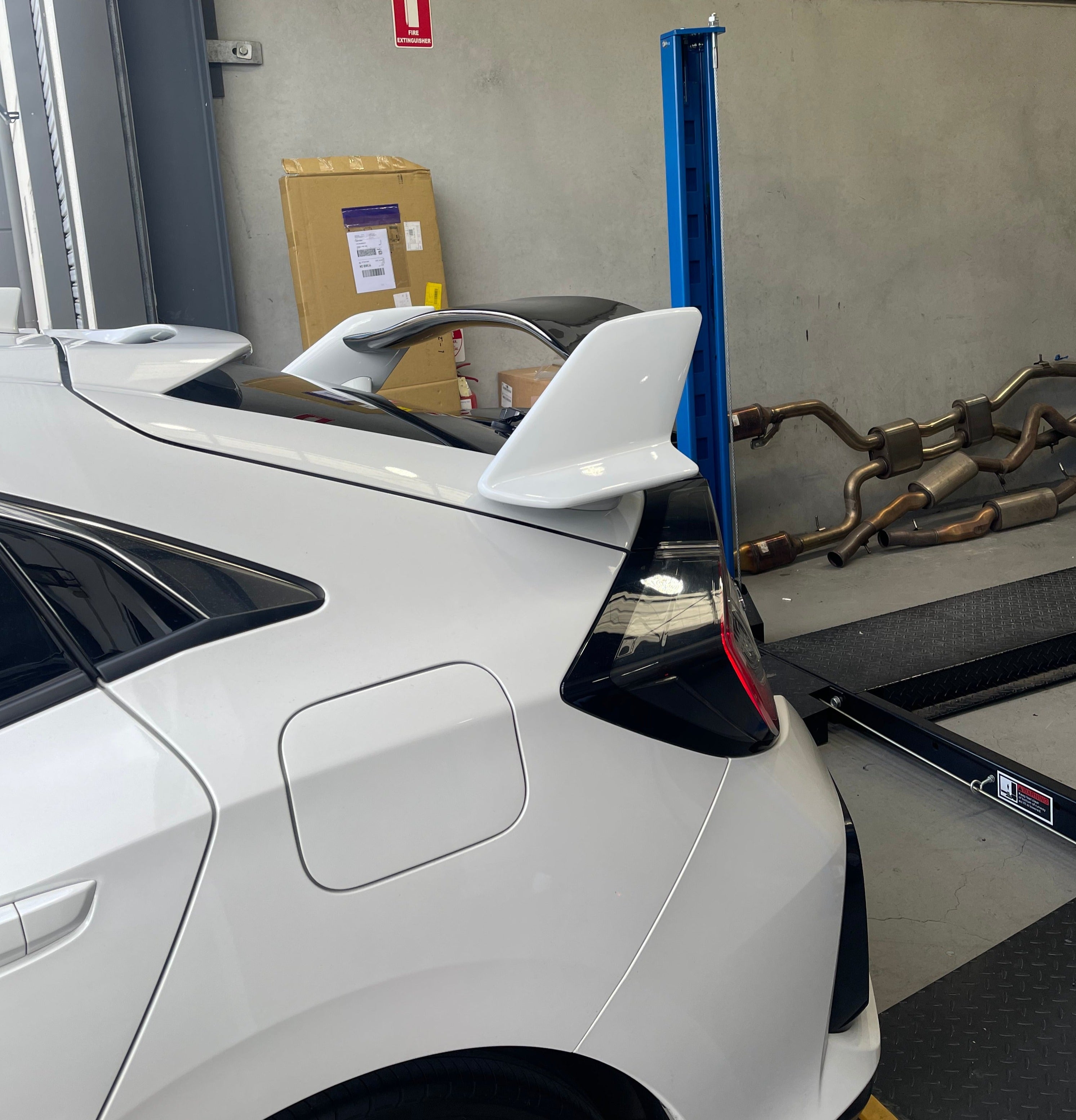 Honda Civic Type R Style ABS Spoiler for Hatchback FK4 / FK5 / FK7